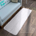 custom shape white runners shaggy fur rugs carpets